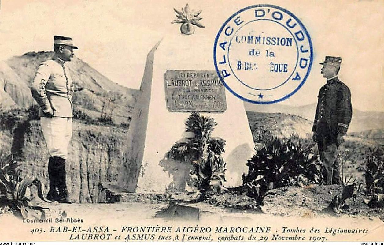 Bab-el-Assa - Tombes de Legionnaires - 1907.jpg